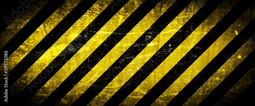 Grunge background, yellow stripes