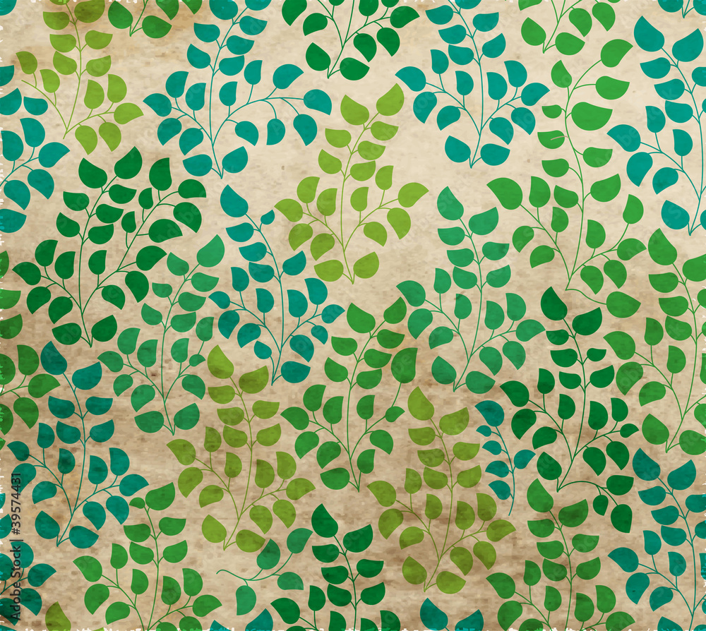 Seamless pattern with leaf Seamless pattern with leaf