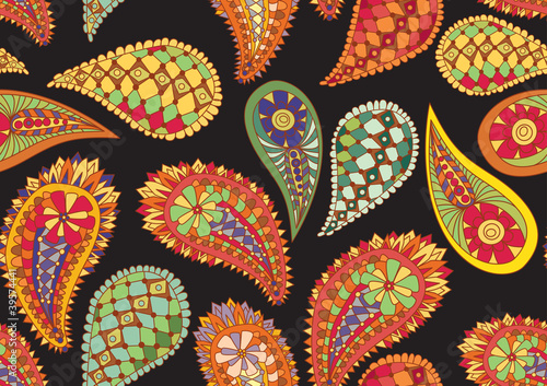 seamless paisley pattern