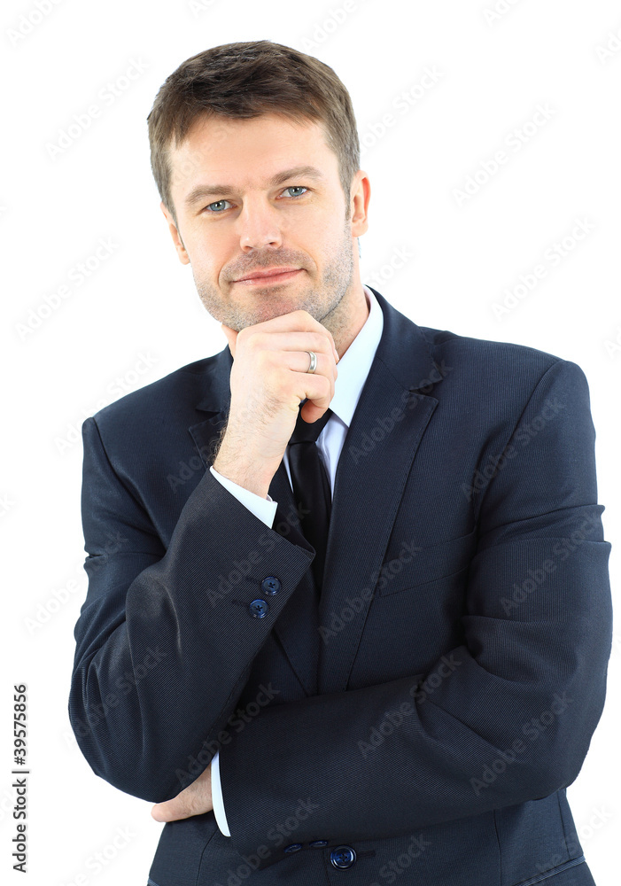 Portrait of a successful mature business man Portrait of a successful mature business man