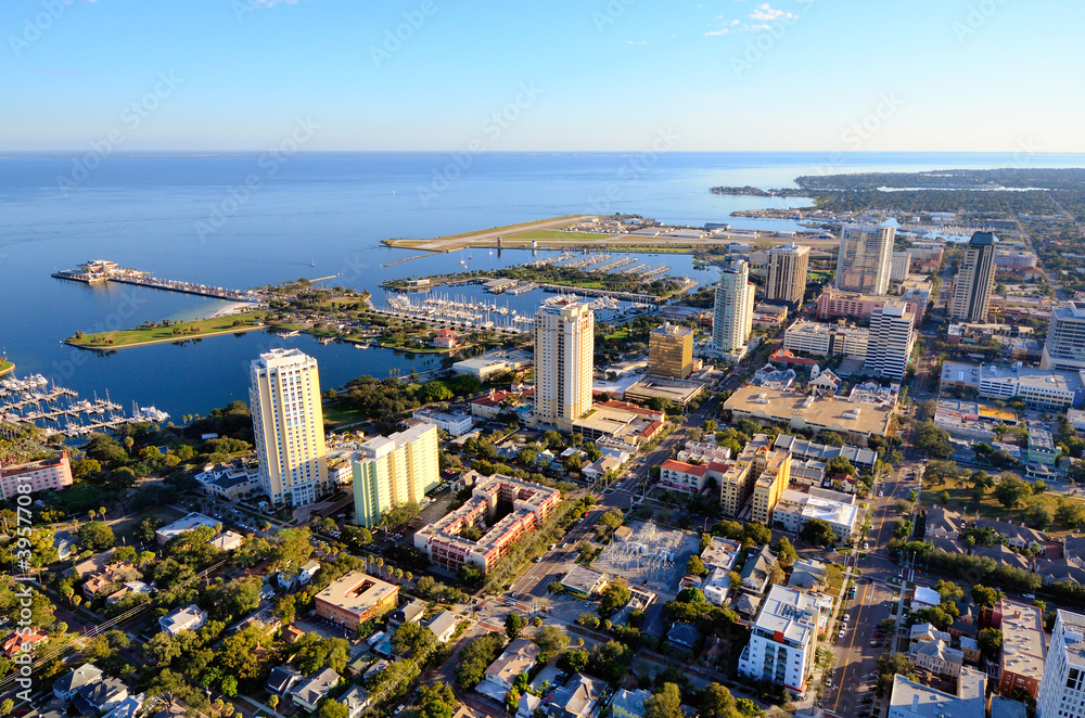 Naklejka premium St. Petersburg, Florida