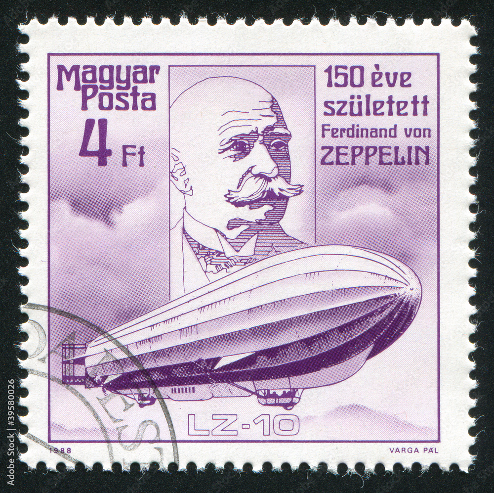 Count Ferdinand von Zeppelin Stock Photo Adobe Stock