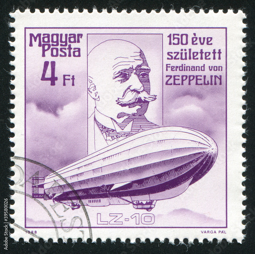 Count Ferdinand von Zeppelin photo