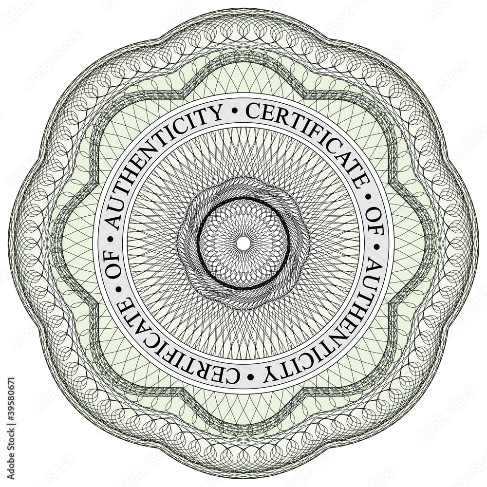 Guilloche Seal #1