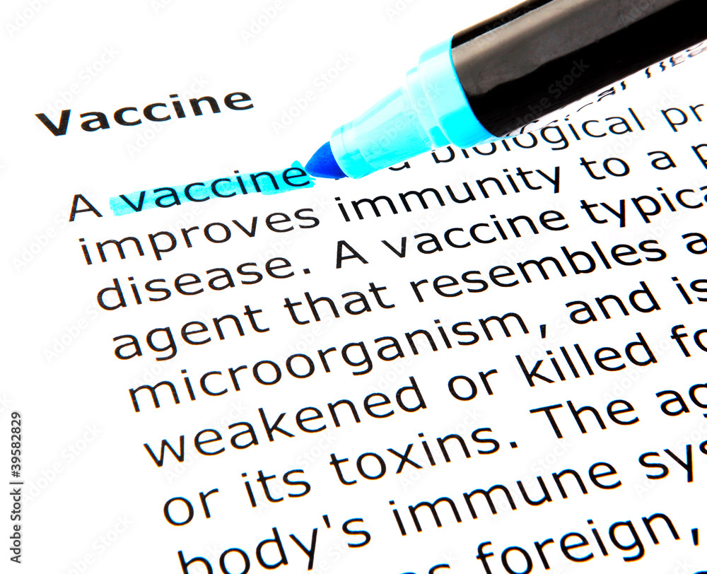 Obraz premium Vaccine