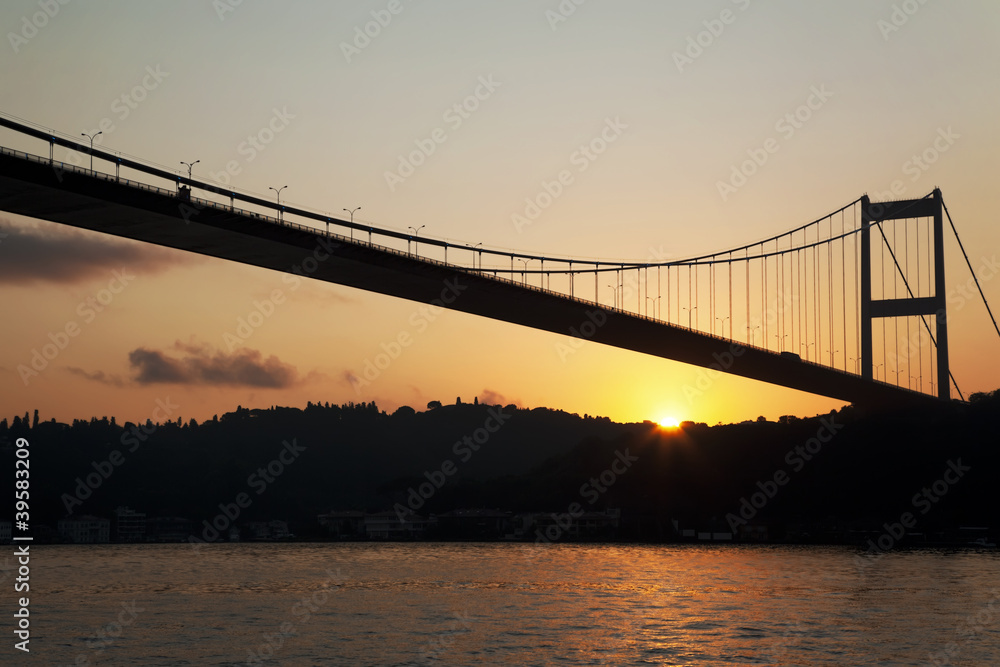 Obraz premium Fatih Sultan Mehmet Bridge 2