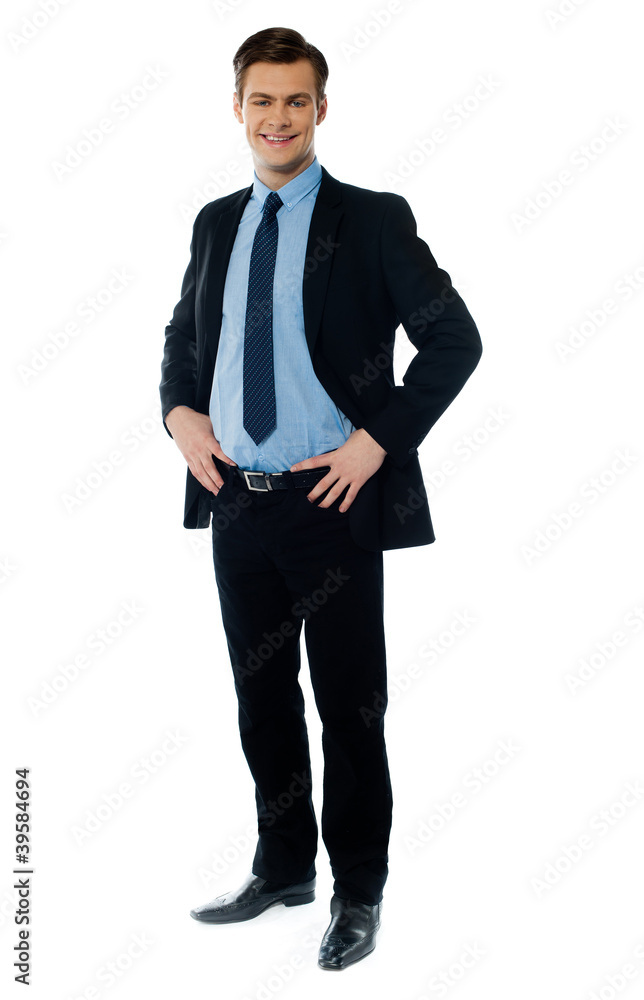 Portrait of a stylish businessman Portrait of a stylish businessman
