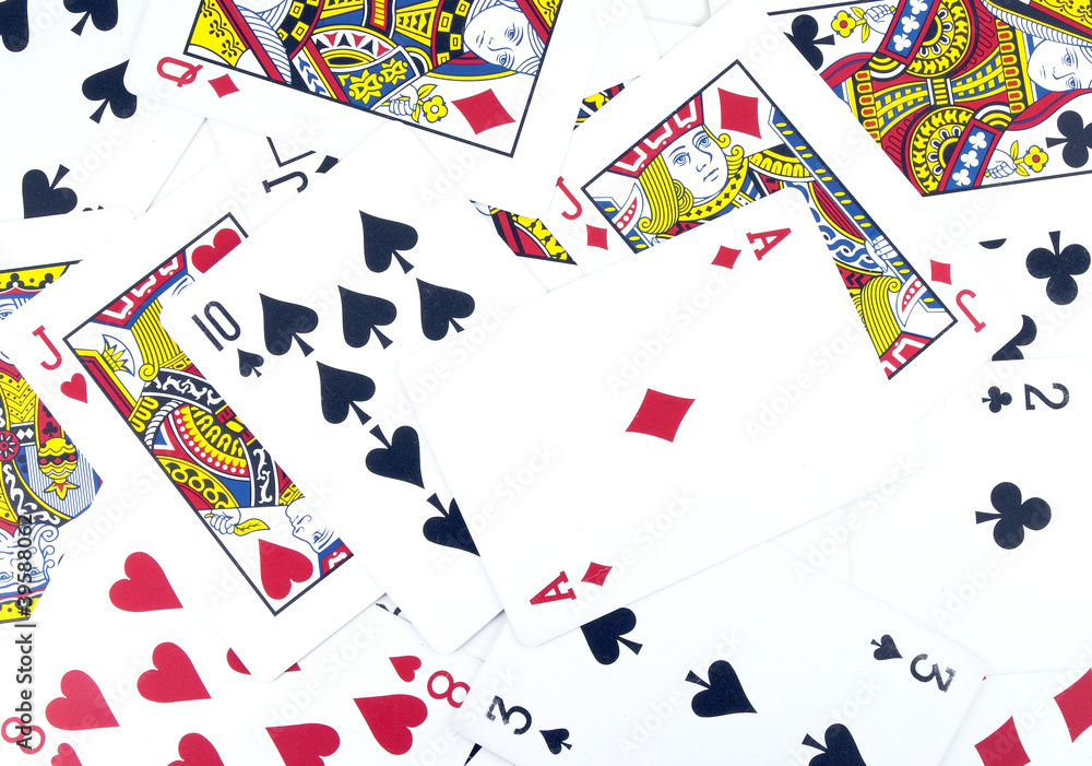 Playing cards Background Playing cards Background
