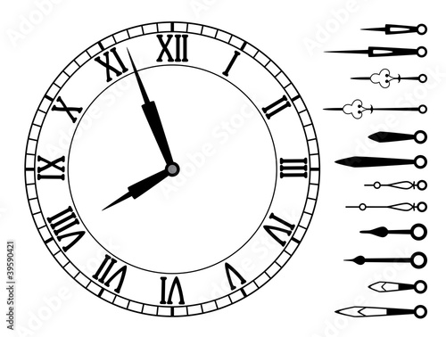 vector clock and set of hands