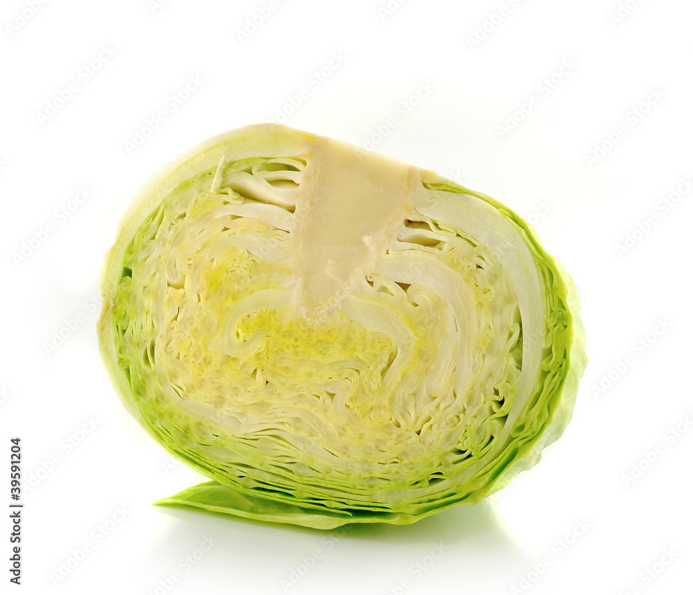 Obraz premium cabbage isolated on white background