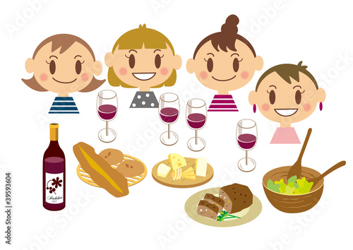 女子会