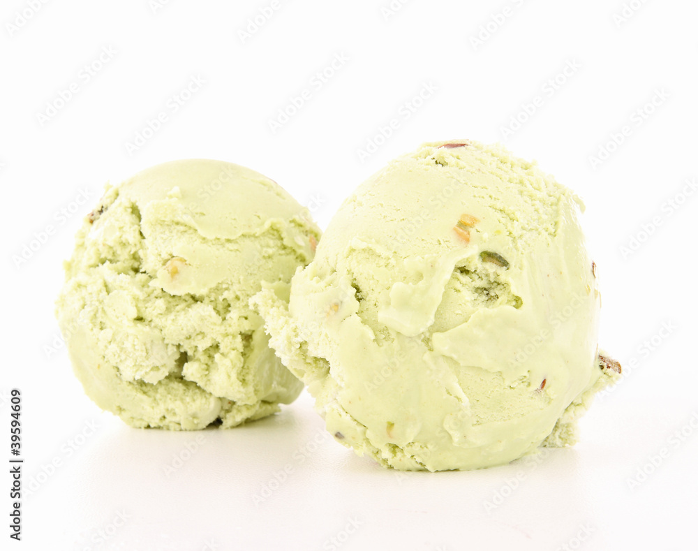 isolated scoop of pistachio isolated scoop of pistachio