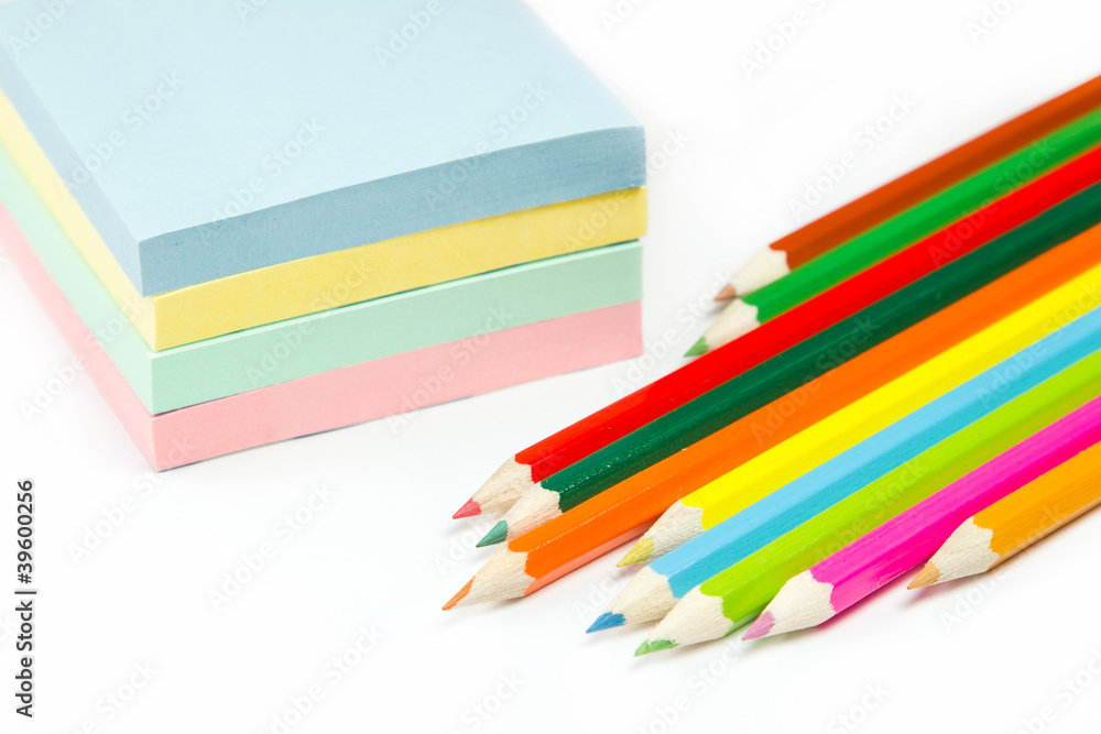Fototapeta premium Colored pencils