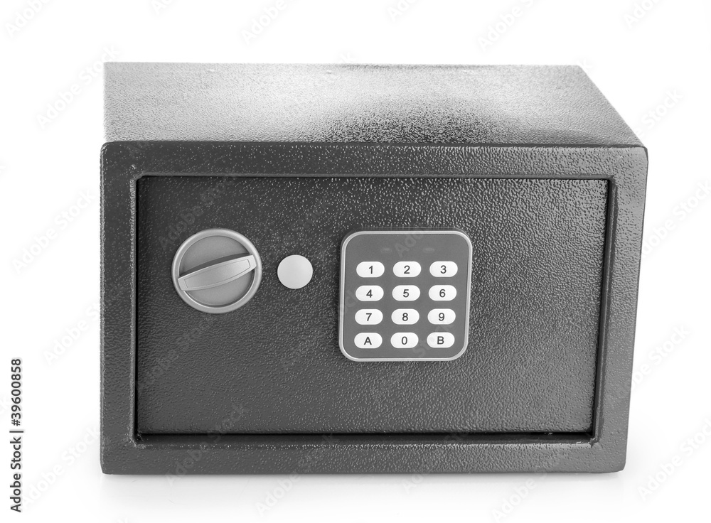 safe isolated on white safe isolated on white