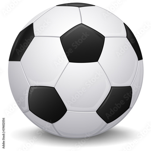 Soccer ball. Isolated
