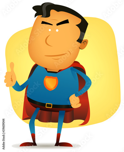 Comic Superman Character