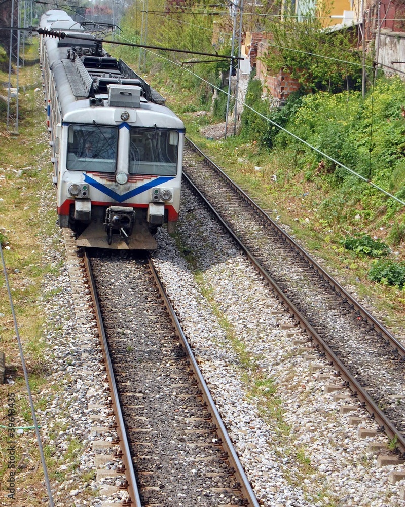 Obraz premium train on railway