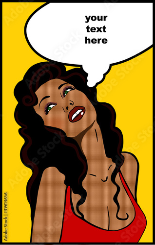 glad tawny woman
