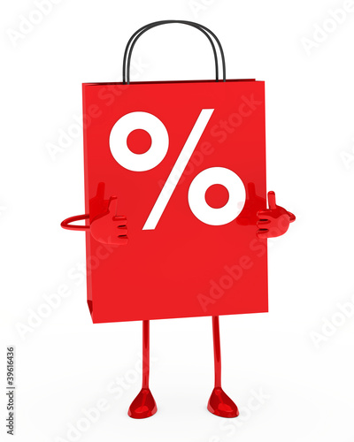 sale bag  figure