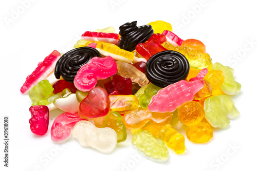 colourful sweets photo
