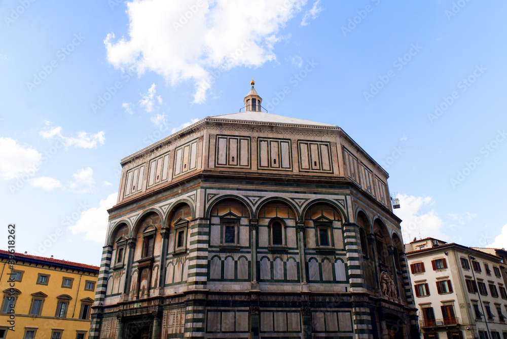 Baptistry of Duomo of Florence Tuscany Italy