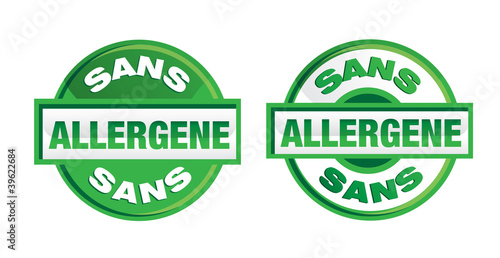 produit ne contenant pas d'allergène, sans allergene
