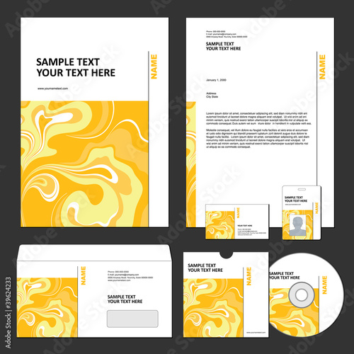 Business template - company style