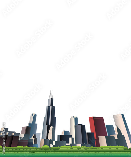 chicago skyline
