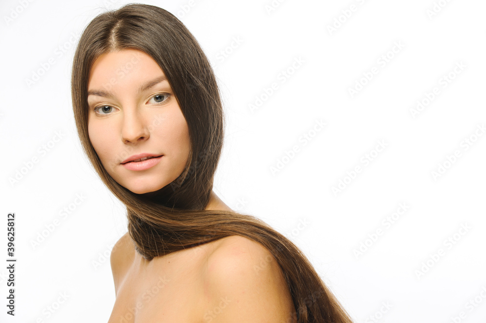 portrait of a beautiful girl in the studio portrait of a beautiful girl in the studio