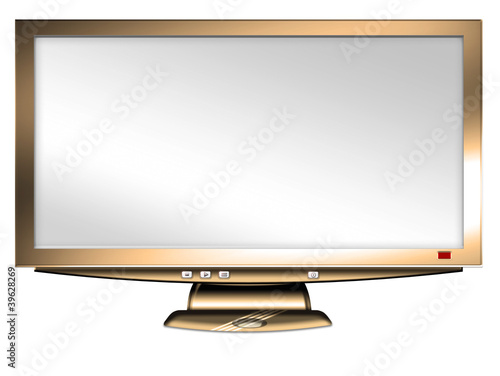 Flatscreen in Bronze