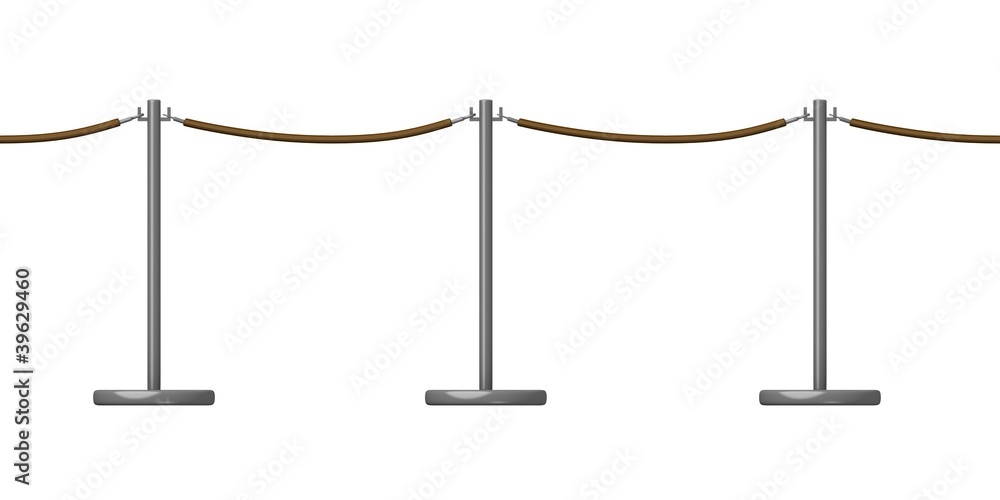 3d render of stand barrier 3d render of stand barrier