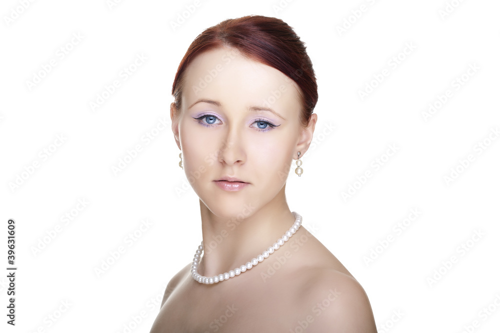 Young woman glamour portrait
