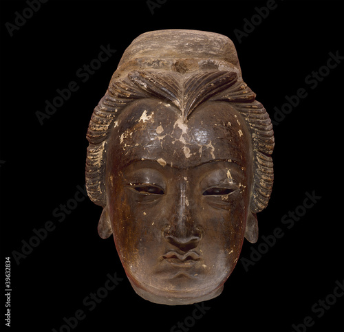 Beautiful face of Buddha image