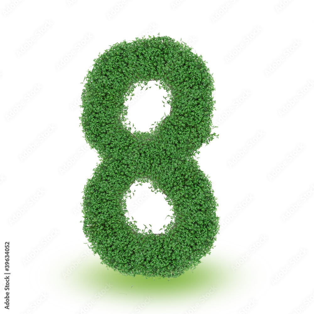 Green alphabet number Green alphabet number
