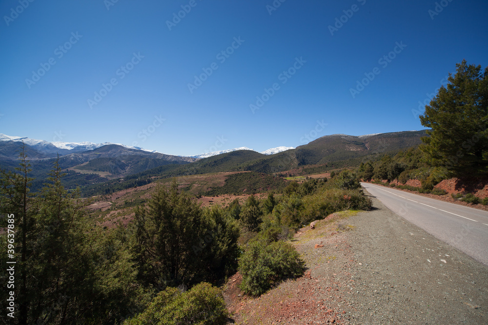 Road in the Atlas Mountains (Morocco) - 2