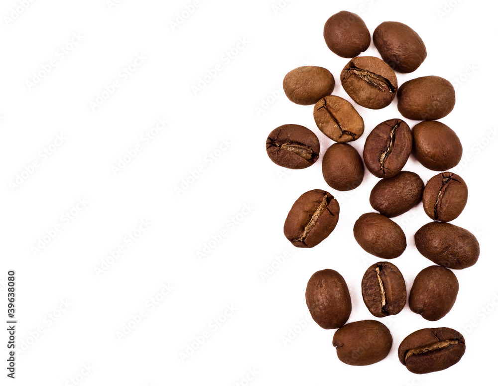 Many coffee beans Many coffee beans