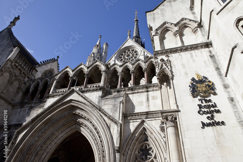 The Royal Courts of Justice in London photo