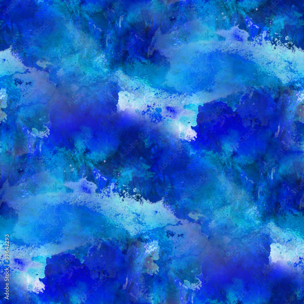 blue paint seamless watercolor texture with spots and streaks blue paint seamless watercolor texture with spots and streaks
