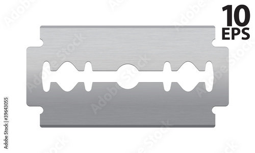 Razor blade. Vector illustration