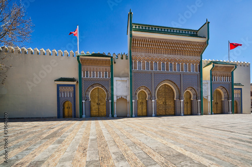 The Dar el Makhzen (2) - The Royal Palace at Fes, Morocco photo