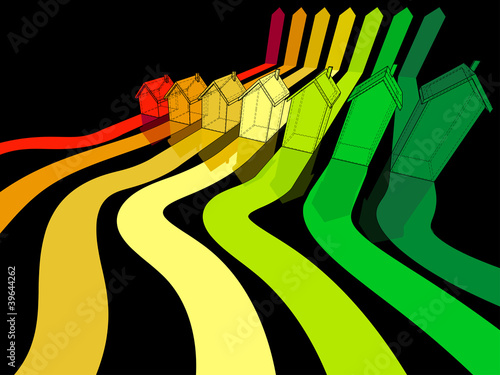 seven houses certified in seven energetic classes