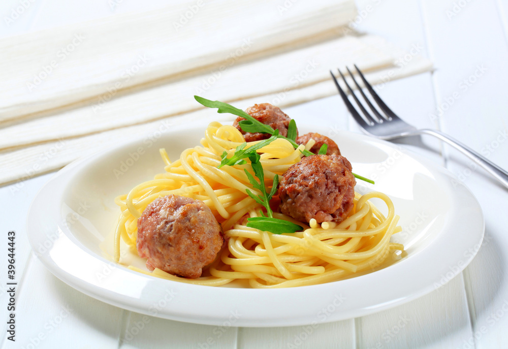 Meatballs and spaghetti Meatballs and spaghetti