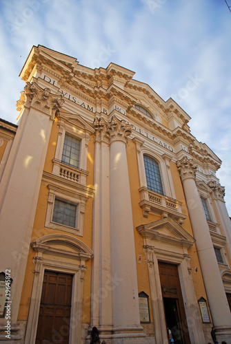 Rome, Saint Ambrogio and Carlo Borromeo basilica