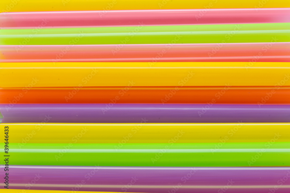 Abstract background from many multi-color of straw Abstract background from many multi-color of straw