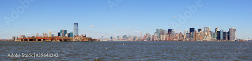 New Jersey and New York City Manhattan skyline panorama © rabbit75_fot
