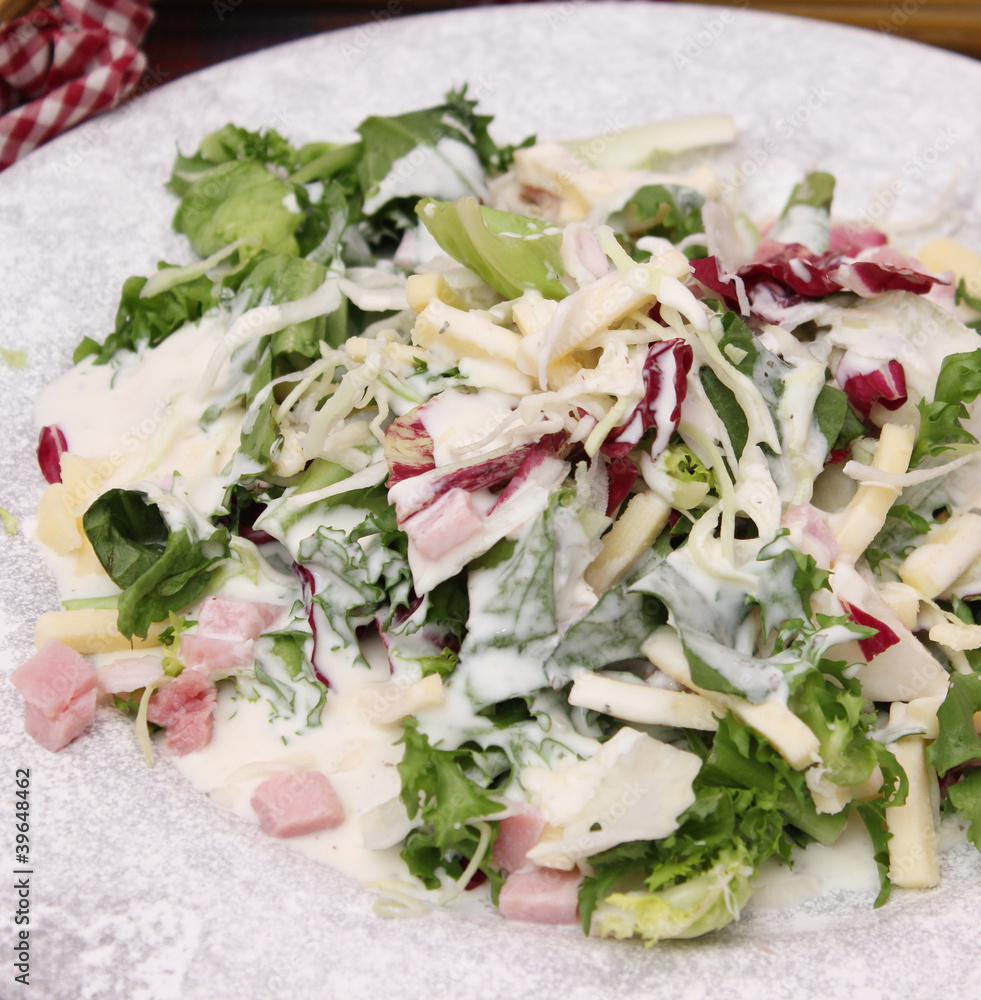Frischer Salat Frischer Salat