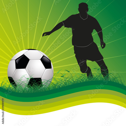 soccer background - Fußball Hintergrund © emeritus2010