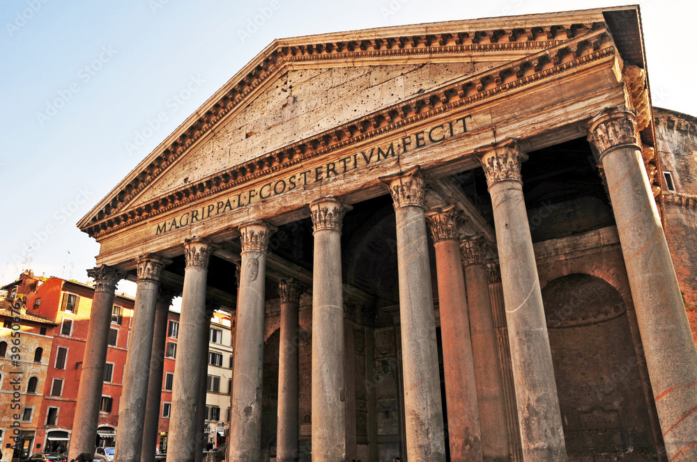 Naklejka premium Roma, il Pantheon