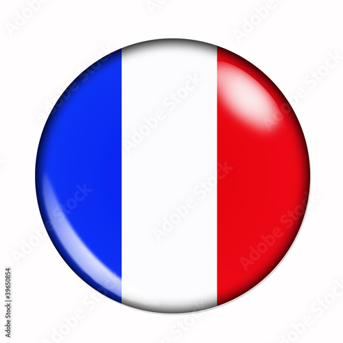 Button flag of France