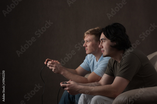friends playing video games